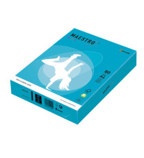 Carta Maestro Color - A4 - 80 gr - azzurro forte AB48 - Mondi - conf. 500 fogli Carta Maestro Color - A4 - 80 gr - azzurro forte AB48 - Mondi - conf. 500 fogli