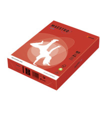 Carta Maestro Color - A4 - 80 gr - rosso forte CO44 - Mondi - conf. 500 fogli Carta Maestro Color - A4 - 80 gr - rosso forte CO44 - Mondi - conf. 500 fogli