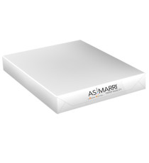 Carta PBJ.90S - per plotter inkjet - A3++ - 360 x 480 mm - 90 gr - 250 fogli - opaca - bianco - As Marri Carta PBJ.90S - per plotter inkjet - A3++ - 360 x 480 mm - 90 gr - 250 fogli - opaca - bianco - As Marri