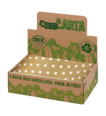 Carta regalo riciclata Graphic - 100 fogli - 70x100cm - fantasie assortite - Rex Sadoch Carta regalo riciclata Graphic - 100 fogli - 70x100cm - fantasie assortite - Rex Sadoch