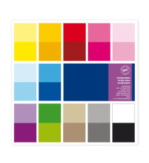 Carta Scarpbooking - 30,5 x 30,5 cm - 180 gr - colori assortiti - DECO - conf. 24 fogli Carta Scarpbooking - 30,5 x 30,5 cm - 180 gr - colori assortiti - DECO - conf. 24 fogli