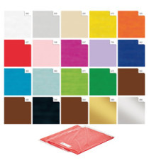 Carta velina -  50 x 70 cm - 20 gr - celeste 360 - Rex Sadoch - busta 26 fogli Carta velina -  50 x 70 cm - 20 gr - celeste 360 - Rex Sadoch - busta 26 fogli