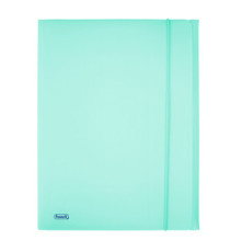 Cartella 3L con elastico Pastel - PPL - 24x33 cm - celeste - Favorit Cartella 3L con elastico Pastel - PPL - 24x33 cm - celeste - Favorit