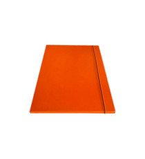 Cartella c/elastico tondo - dorso 1cm - arancio - Starline