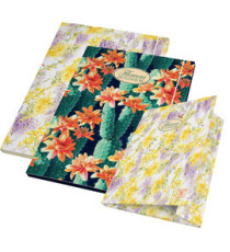 Cartella con elastico Nature Flowers - 26 X 35,5 x 1,2 cm - 3lembi - Pigna Cartella con elastico Nature Flowers - 26 X 35,5 x 1,2 cm - 3lembi - Pigna