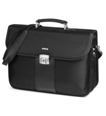Cartella in tessuto - extra strong - nero - 44x31x20cm - City Time Cartella in tessuto - extra strong - nero - 44x31x20cm - City Time