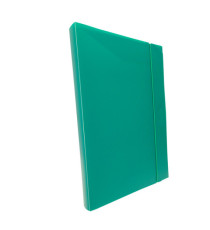 Cartella progetto con elastico - 24x35 cm - dorso 3 cm - verde - Fellowes Cartella progetto con elastico - 24x35 cm - dorso 3 cm - verde - Fellowes
