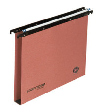 Cartella sospesa Cartesio - cassetto - interasse 33 cm - fondo U 30 mm - 31,3x25 cm - arancio - Bertesi Cartella sospesa Cartesio - cassetto - interasse 33 cm - fondo U 30 mm - 31,3x25 cm - arancio - Bertesi