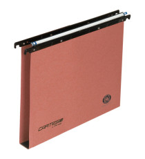 Cartella sospesa Cartesio - cassetto - interasse 33 cm - fondo U 30 mm - 31,3x25 cm - arancio - Bertesi Cartella sospesa Cartesio - cassetto - interasse 33 cm - fondo U 30 mm - 31,3x25 cm - arancio - Bertesi