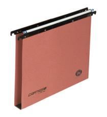 Cartella sospesa Cartesio - cassetto - interasse 38 cm - fondo U 30 mm - 36x25 cm - arancio - Bertesi Cartella sospesa Cartesio - cassetto - interasse 38 cm - fondo U 30 mm - 36x25 cm - arancio - Bertesi