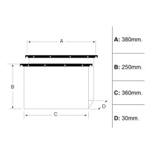 Cartella sospesa Cartesio - cassetto - interasse 38 cm - fondo U 30 mm - 36x25 cm - arancio - Bertesi Cartella sospesa Cartesio - cassetto - interasse 38 cm - fondo U 30 mm - 36x25 cm - arancio - Bertesi