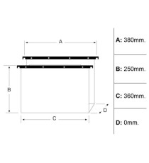 Cartella sospesa Cartesio - cassetto - interasse 38 cm - fondo V - 36x25 cm - arancio -  Bertesi Cartella sospesa Cartesio - cassetto - interasse 38 cm - fondo V - 36x25 cm - arancio -  Bertesi