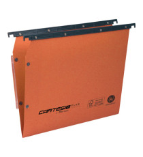 Cartella sospesa Cartesio Plus - armadio - interasse 33 cm - fondo V - 33x28 cm -  arancio - Bertesi Cartella sospesa Cartesio Plus - armadio - interasse 33 cm - fondo V - 33x28 cm -  arancio - Bertesi