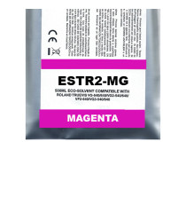 Cartuccia ESTR2-MG magenta Pigment Eco-Solvent Ink Bag compatibile per Roland TrueVIS SG2,VG2,VF2,SG3,VG3 capacità 500ml