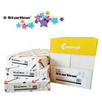 Carta bianca Starline in mini pallet - A4 - 80 gr - bianco - Starline - risma 500 fogli - ordine max 1 mini pallet da 50