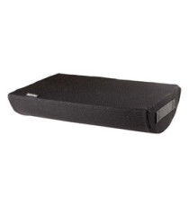 Cuscino Poggiapiedi Breyta - 10 x 45 x 30 cm  - nero - Fellowes