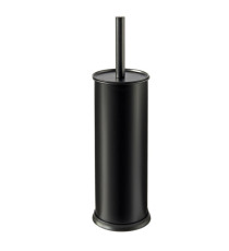 Portascopino Vic - diametro 9,5 cm - altezza 40 cm - acciaio inox - nero satinato - Perfetto