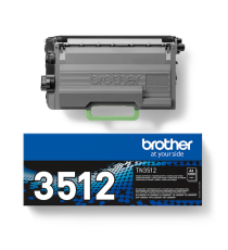 Brother TN3512 nero toner originale per Brother HL-6250,6300,6400,6600,6800,6900 TN-3512 capacità 12.000 pagine