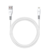 Cavo di ricarica da USB-A a lightning Blue Star DC99I 1mt 2A 12w bianco ricarica e trasferimento dati rapida ed efficiente Cavo di ricarica da USB-A a lightning Blue Star DC99I 1mt 2A 12w bianco ricarica e trasferimento dati rapida ed efficiente