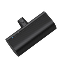 Power bank compatto Blue Star W0556P con connettore lightning integrato 5000mAh 2.1A ricarica rapida, piccolo tascabile Power bank compatto Blue Star W0556P con connettore lightning integrato 5000mAh 2.1A ricarica rapida, piccolo tascabile