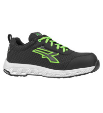 Calzatura di sicurezza Mitch Red Ego S3S ESD - numero 38 - nero/verde - U-Power