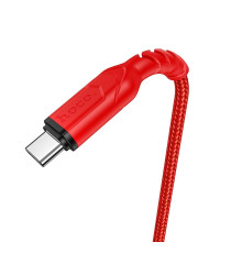 Cavo di ricarica da USB-A a type-c usb-c Hoco X59 rosso 1mt 3A Quick Charge and Fast e trasferimento dati treccia in nylon Cavo di ricarica da USB-A a type-c usb-c Hoco X59 rosso 1mt 3A Quick Charge and Fast e trasferimento dati treccia in nylon