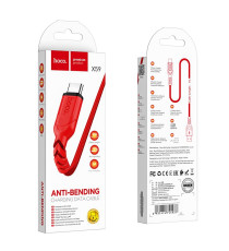 Cavo di ricarica da USB-A a type-c usb-c Hoco X59 rosso 1mt 3A Quick Charge and Fast e trasferimento dati treccia in nylon Cavo di ricarica da USB-A a type-c usb-c Hoco X59 rosso 1mt 3A Quick Charge and Fast e trasferimento dati treccia in nylon