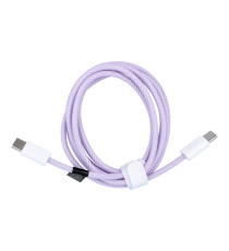 Cavo di ricarica da USB-C a type-c usb-c C263 viola 1,5mt PD QC3.0 3A 60W ricarica e dati supporta Power Delivery 60W Charge 3.0 Cavo di ricarica da USB-C a type-c usb-c C263 viola 1,5mt PD QC3.0 3A 60W ricarica e dati supporta Power Delivery 60W Charge 3.0