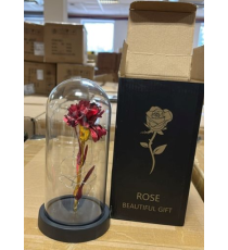 Lampada a led a forma di fiore 11x23cm rosa con illuminazione colorata,a batteria,luce notturna,idea regalo amore,San Valentino Lampada a led a forma di fiore 11x23cm rosa con illuminazione colorata,a batteria,luce notturna,idea regalo amore,San Valentino