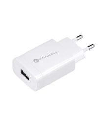 Caricabatterie da muro USB-A 2.4A Forcell F-Energy TC-1099 18W PD bianco caricatore Quick Charge 3.0 standard CE e LVD Caricabatterie da muro USB-A 2.4A Forcell F-Energy TC-1099 18W PD bianco caricatore Quick Charge 3.0 standard CE e LVD