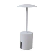 Lampada da tavolo Rocket - a led - alluminio - bianco - King Collection Lampada da tavolo Rocket - a led - alluminio - bianco - King Collection