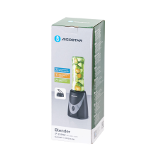 Frullatore 250W capacità 500ml Aigostar,lame in acciaio inox,smontabile,Interruttore one-touch,coperchio borraccia omaggio Frullatore 250W capacità 500ml Aigostar,lame in acciaio inox,smontabile,Interruttore one-touch,coperchio borraccia omaggio