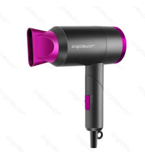 ASCIUGACAPELLI AGLI IONI NERO/ROSA 2400W - PHON 2 VELOCITA' - 3 REGOLAZIONI DI CALORE L249*W99*H286mm CERTIFICATO ASCIUGACAPELLI AGLI IONI NERO/ROSA 2400W - PHON 2 VELOCITA' - 3 REGOLAZIONI DI CALORE L249*W99*H286mm CERTIFICATO