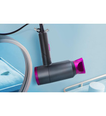 ASCIUGACAPELLI AGLI IONI NERO/ROSA 2400W - PHON 2 VELOCITA' - 3 REGOLAZIONI DI CALORE L249*W99*H286mm CERTIFICATO ASCIUGACAPELLI AGLI IONI NERO/ROSA 2400W - PHON 2 VELOCITA' - 3 REGOLAZIONI DI CALORE L249*W99*H286mm CERTIFICATO