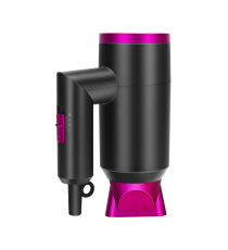 Asciugacapelli da viaggio Aigostar 1800W rosa/grigio,phon 2 velocita e 3 regolazioni di temperatura L190xW72xH235mm Asciugacapelli da viaggio Aigostar 1800W rosa/grigio,phon 2 velocita e 3 regolazioni di temperatura L190xW72xH235mm