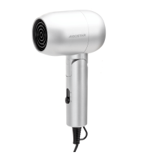 Asciugacapelli da viaggio Aigostar 1500W grigio,phon 2 velocità L139.1xW72xH220.5m, compatto con manico pieghevole Asciugacapelli da viaggio Aigostar 1500W grigio,phon 2 velocità L139.1xW72xH220.5m, compatto con manico pieghevole
