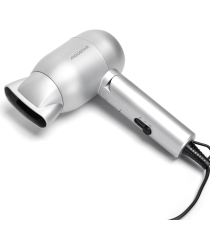 Asciugacapelli da viaggio Aigostar 1500W grigio,phon 2 velocità L139.1xW72xH220.5m, compatto con manico pieghevole Asciugacapelli da viaggio Aigostar 1500W grigio,phon 2 velocità L139.1xW72xH220.5m, compatto con manico pieghevole