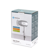 Asciugacapelli da viaggio Aigostar 1500W grigio,phon 2 velocità L139.1xW72xH220.5m, compatto con manico pieghevole Asciugacapelli da viaggio Aigostar 1500W grigio,phon 2 velocità L139.1xW72xH220.5m, compatto con manico pieghevole