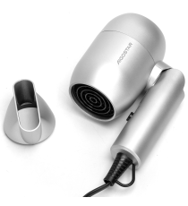 Asciugacapelli da viaggio Aigostar 1500W grigio,phon 2 velocità L139.1xW72xH220.5m, compatto con manico pieghevole Asciugacapelli da viaggio Aigostar 1500W grigio,phon 2 velocità L139.1xW72xH220.5m, compatto con manico pieghevole