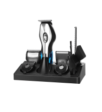Set tagliacapelli e regolabarba Aigostar 6 in 1,rifinitore professionale ricaricabile,6 testine , velocità 6500 r/min Set tagliacapelli e regolabarba Aigostar 6 in 1,rifinitore professionale ricaricabile,6 testine , velocità 6500 r/min