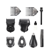 Set tagliacapelli e regolabarba Aigostar 6 in 1,rifinitore professionale ricaricabile,6 testine , velocità 6500 r/min Set tagliacapelli e regolabarba Aigostar 6 in 1,rifinitore professionale ricaricabile,6 testine , velocità 6500 r/min
