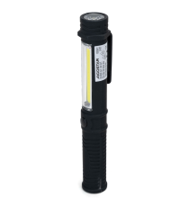 Torcia da lavoro Aigostar 3W 120 lumen 6500K luce fredda, a batteria Illuminazione anteriore e superiore, L16.6xW2.3xH3.1cm Torcia da lavoro Aigostar 3W 120 lumen 6500K luce fredda, a batteria Illuminazione anteriore e superiore, L16.6xW2.3xH3.1cm