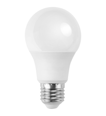 Lampadina led A60 9W attacco E27 840 lumen 3000K luce calda misura D60H108mm equivale 62W incandescenza Lampadina led A60 9W attacco E27 840 lumen 3000K luce calda misura D60H108mm equivale 62W incandescenza