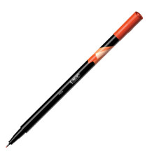 Fineliner Intensity - punta 0,8 mm - tratto 0,4 mm - colori assortiti Rainbow - Bic - astuccio 6 pezzi