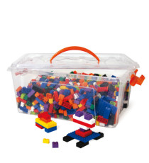 Mattoncini Micro da costruzione - in ABS - colori assortiti - CWR - bauletto da 1600 pezzi Mattoncini Micro da costruzione - in ABS - colori assortiti - CWR - bauletto da 1600 pezzi
