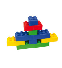 Mattoncini Micro da costruzione - in ABS - colori assortiti - CWR - bauletto da 350 pezzi