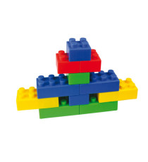 Mattoncini Micro da costruzione - in ABS - colori assortiti - CWR - bauletto da 350 pezzi