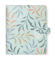 Organiser Botanical - f.to A5 - 233 x 217 x 46 mm - con cinturino - menta - Filofax Organiser Botanical - f.to A5 - 233 x 217 x 46 mm - con cinturino - menta - Filofax