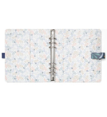 Organiser Botanical - f.to Pocket 146 x 128 x 36 mm - con cinturino - blu - Filofax Organiser Botanical - f.to Pocket 146 x 128 x 36 mm - con cinturino - blu - Filofax