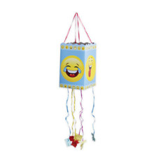 Pignatta Emoticons - 20 x 33 x 20 cm - cartone colorato - Big Party Pignatta Emoticons - 20 x 33 x 20 cm - cartone colorato - Big Party